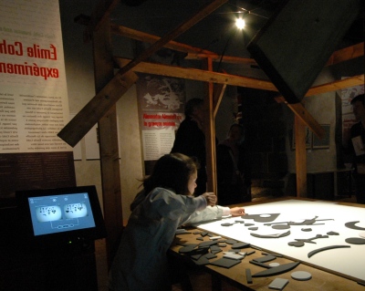 Banc-titre Emile Cohl – musée château / CITIA – Annecy