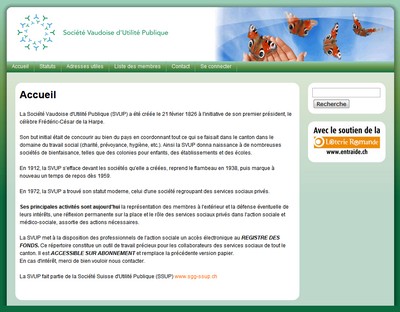 SVUP - Société Vaudoise d'Utlité Publique
