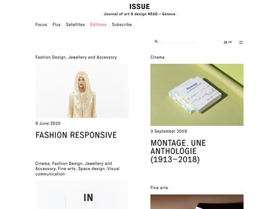 HEAD - ISSUE journal